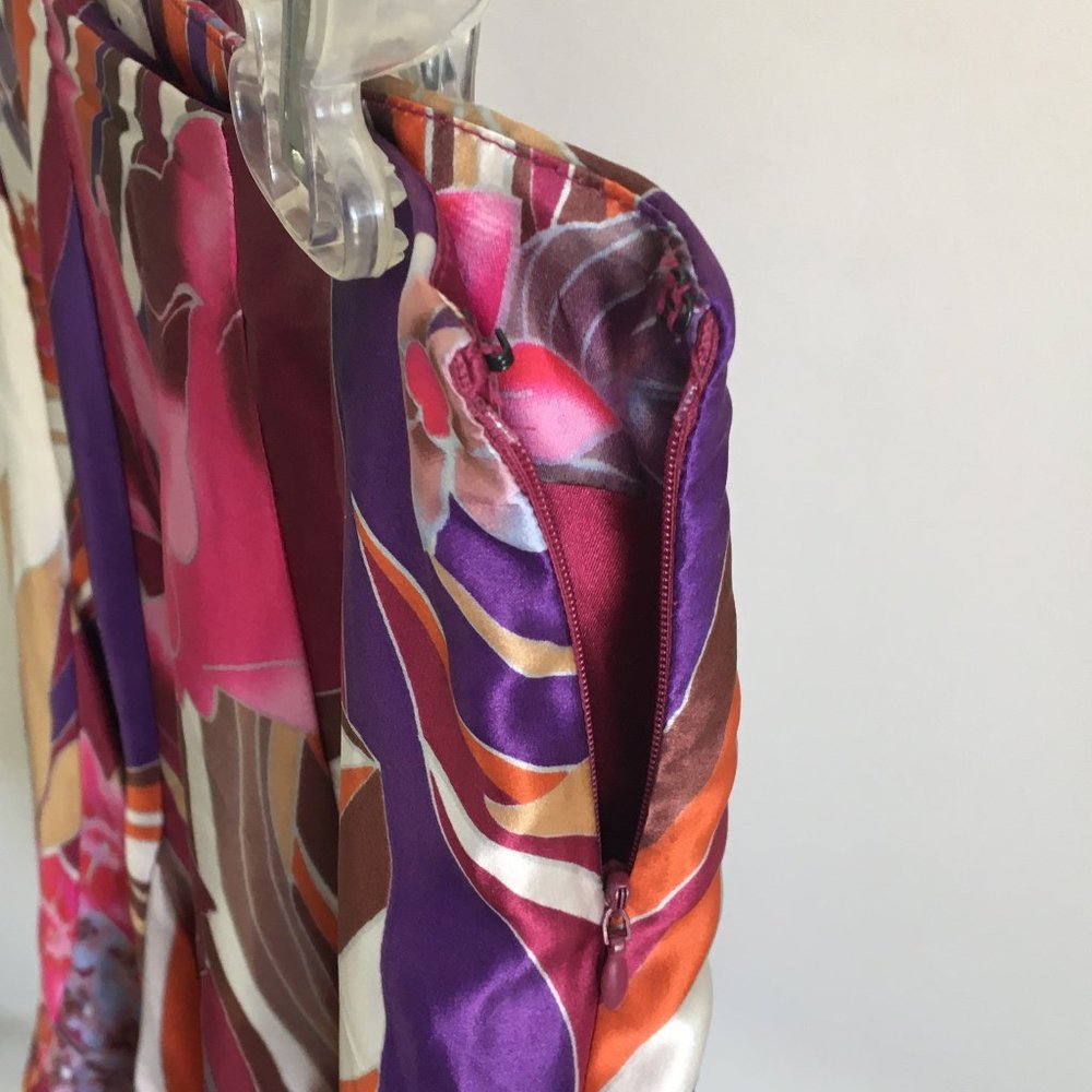 ECI 100% Silk Skirt - Picture 3 of 6